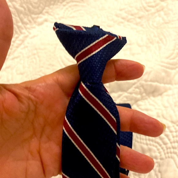 Clip on tie for boys size youth Medium Large - Picture 3 of 5